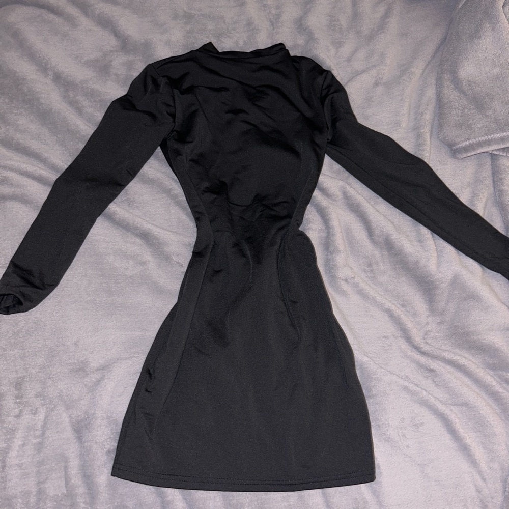 Small Shein long sleeve fitted dress